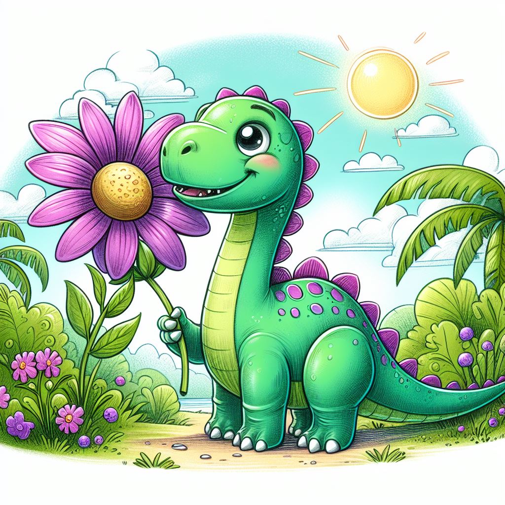 Happy dino